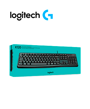 TECLADO LOGITECH K120 USB ESPAÑOL SILENCIOSO