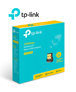 NANO ADAPTADOR INALÁMBRICO TP-LINK TL-WN725N 150MBPS 2.4 GHZ
