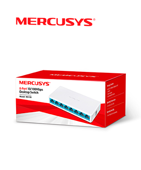 SWITCH MERCUSYS MS108 8 PUERTOS 10/100MBPS