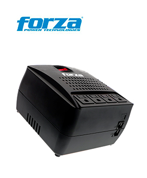 ESTABILIZADOR FORZA 3000VA FVR-3002 1500W 4 TOMAS
