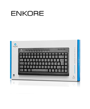TECLADO USB MULTIMEDIA GEOX SLIM ENK303 ENKORE
