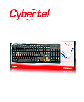 TECLADO MULTIMEDIA USB HAMILTON CYB K219  CYBERTEL