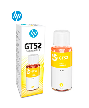 [M0H56AL] BOTELLA DE TINTA HP GT52 AMARILLO ORIGINAL