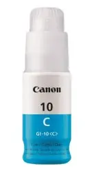 BOTELLA DE TINTA CANON GI-10C CYAN 70ML