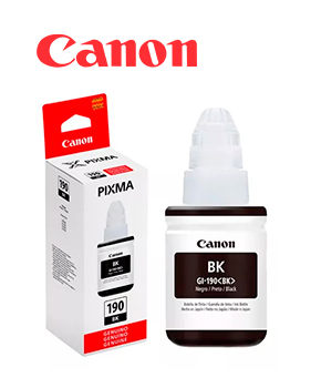 [0667C001AC] BOTELLA TINTA CANON GI-190BK BLACK 135ML