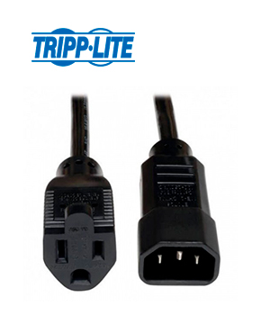 [P002-002] CABLE DE ALIMENTACIÓN TRIPP-LITE P002-002 CONECTOR IEC-320-C14 A NEMA 5-15R