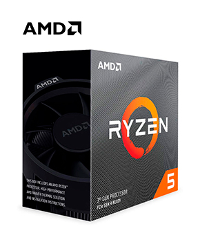 [100-100000031BOX] Procesador AMD Ryzen 5 3600, 3.6 / 4.2GHz, 32MB L3 Cache, 6-Cores, AM4, 7nm, TDP: 65W.
