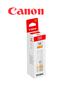 [4536C001AA] BOTELLA DE TINTA CANON GI-11Y / AMARILLO / 70ML