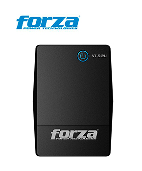 [NT-512U] UPS INTERACTIVA FORZA NT-512U 500VA/250W 6 SLDS 220V