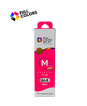 [FC-630] TINTA FULLCOLORS FC-630 EPSON 664 MAGENTA 100 ML CAJA