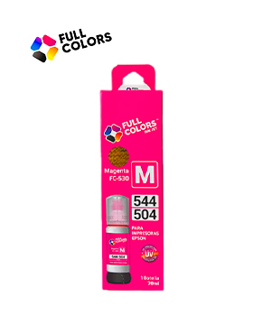 [FC-530] TINTA FULLCOLOR FC-530 EPSON 504/544 MAGENTA 70 ML CAJA