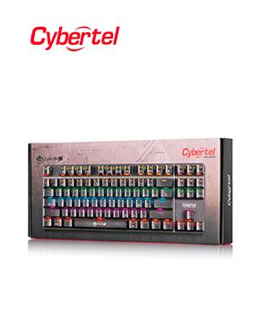 TECLADO GAMER MECANICO USB EXPLORER CBX GK1002+ RAINBOW 87KEYS  CYBERTEL