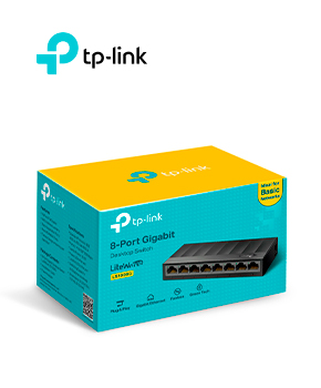 [LS1008G] SWITCH DE MESA 8 PTOS 10/100/1000 MBPS TP-LINK  GIGABIT LS1008G