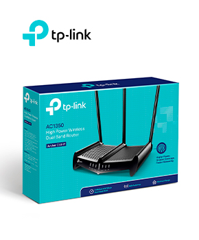 ROUTER AC1350 DOBLE BANDA TP-LINK INALAMBRICO ROMPE MUROS ARCHER C58HP