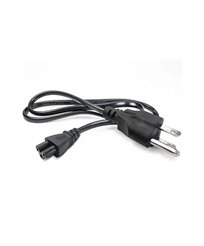 CABLE TREBOL PARA NOTEBOOK TRES HILOS NEGRO