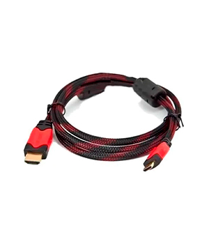 CABLE HDMI A HDMI 1.5M - 1.8 M V1.4 ENMALLADO