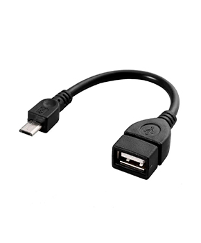 ADAPTADOR OTG TYPE V8 A USB HEMBRA CON CABLE/COLITA