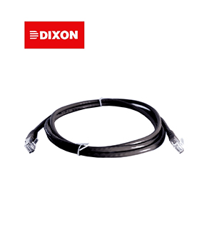 PATCH CORD DIXON TAMAÑO 1 METRO COLOR NEGRO