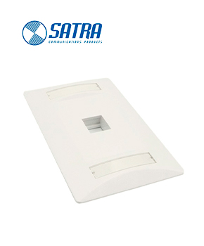 PLACA PARED IDENTIKIT 1 PTO MARFIL SATRA