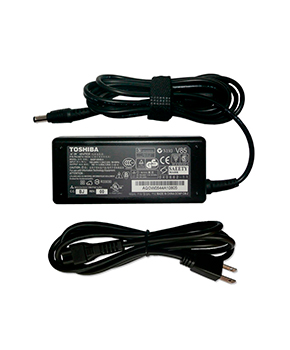 CARGADOR LAPTOP TOSHIBA 19V 3.42A  PUNTA NORMAL 5.5X2.5mm