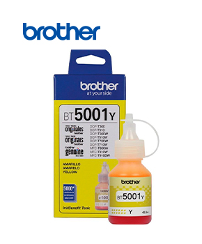 TINTA BROTHER BT-5001Y YELLOW DCP-T300W/500W/700W