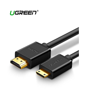 [11167] CABLE MINI HDMI A HDMI CABLE 1.5M (BLACK) UGREEN