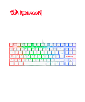 [K552W-SWRED] TECLADO REDRAGON KUMARA WHITE RED SWITCH K552W-RGB ESPAÑOL