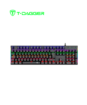 [T-TGK310] TECLADO T-DAGGER NAXOS RAINBOW T-TGK310-GW-SP RED SWITCH SPANISH
