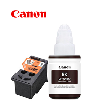 CABEZAL CANON BH-1 + TINTA GI190 BK COMBO KIT