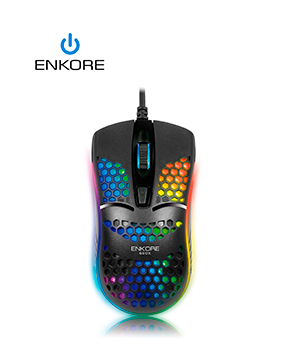 [EKM121] MOUSE USB ENKORE GEOX BLACK EKM121
