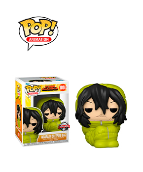 FUNKO POP! ANIMATION #1014 MY HERO ACADEMIA HAWKS AIZAWA IN SLEEPING BAG