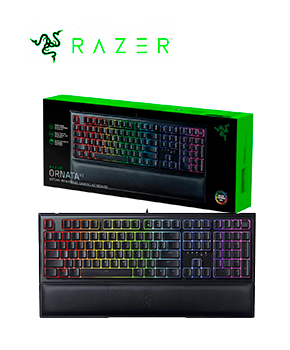 [RZ03-03381000-R311] TECLADO RAZER ORNATA V2 MECHA-MEMBRANE SP CHROMA BLACK