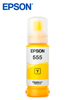 SUMINSTRO BOTELLA DE TINTA EPSON AMARILLO T555420, L8180, L8160