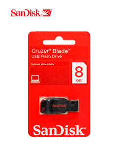 [SDCZ50-008G-B35] Memoria Flash USB SanDisk Cruzer Blade 8GB USB2.0
