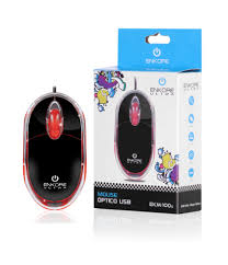 MOUSE USB ENKORE ULTRA BLK EKM100