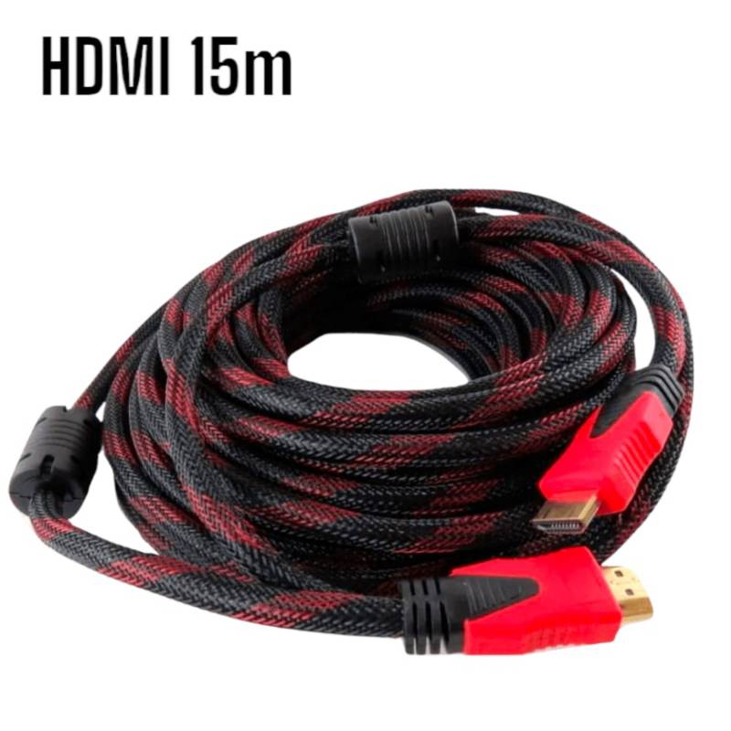 [CABGEN01088] CABLE HDMI A HDMI 15 M V1.4 ENMALLADO