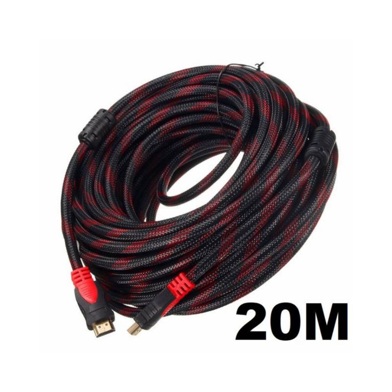 CABLE HDMI A HDMI 20 M V1.4 ENMALLADO