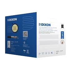 [3067] CABLE DE RED DIXON 3067 F/UTP CCA CAT.6 4Px23AWG NEGRO EXTERIORES UV 305M