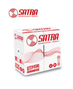 [0212021111] CABLE UTP SATRA CAT 6 LSZH-1 24AWG INTERIOR GRIS