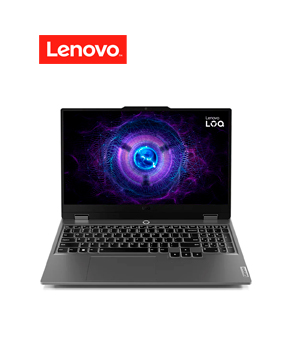 [83DV00FHLM] Notebook Gamer Lenovo LOQ 15IRX9 15.6" FHD IPS Core i7-13650HX 2.6/4.9GHz 12GB DDR5-4800MHz 512GB SSD M.2 PCIe 4.0x4 NVMe Video NVIDIA GeForce RTX 3050 (6GB GDDR6)