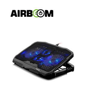 [AB007] BASE CON COOLER VORTEX2 AB007  2FAN 12.5CM AIRBOOM