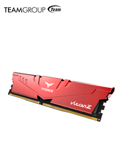 [TLZRD416G3200HC16F01] MEMORIA RAM TG T-FORCE VULCAN Z 16GB DDR4-3200 MHz 1.35V CL16-20-20-40