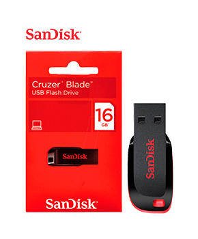 Memoria Flash USB SanDisk Cruzer Blade 16GB USB 2.0