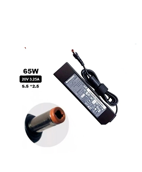 Cargador Laptop lenovo 20V 3.25A Punta Marron 5.5x2.5 mm