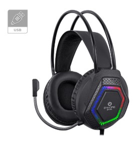 AURICULAR GAMER USB BRAIN 5.1 EKHG1009U  RAINBOW C/MICRO ENKORE