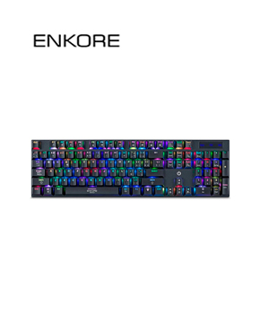 [ENK1013] TECLADO GAMER MECANICO PATRIOT ENK1013  USB ENKORE