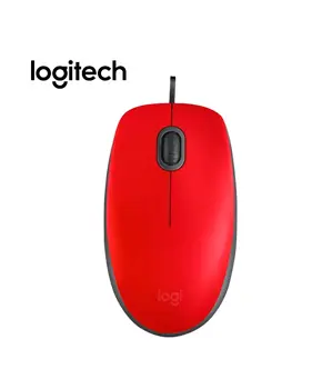 [910-006755] MOUSE LOGITECH M110 SILENT OPTICO USB RED-ROJO