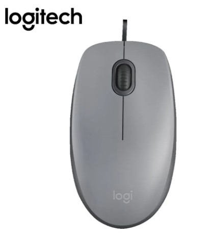 [910-006757] MOUSE LOGITECH M110 SILENT OPTICO USB SILVER-PLATEADO