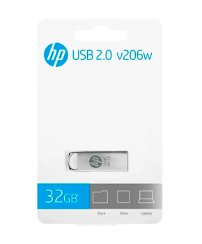 [HPFD206W-32] MEMORIA USB 32GB HP V206W