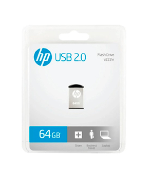 [HPFD222W-64] MEMORIA USB 64GB HP V222W METAL
